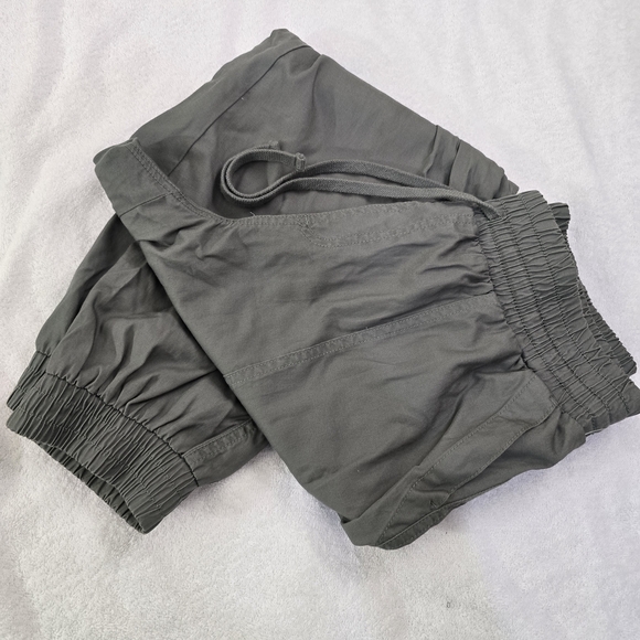 A New Day Olive Green Jogger Pants | Size Small | Elastic Waist Casual Pants - Picture 11 of 12